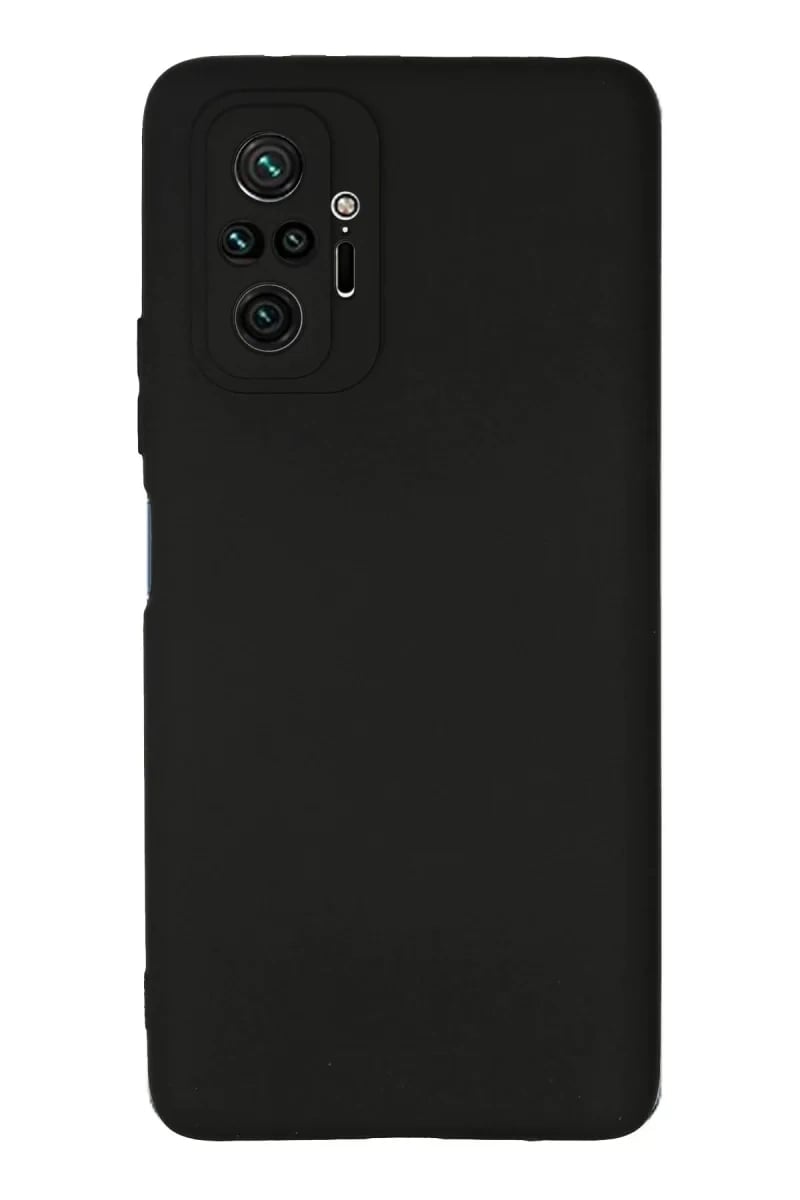 Xiaomi Redmi Note 10 Pro Kılıf First Silikon - Siyah