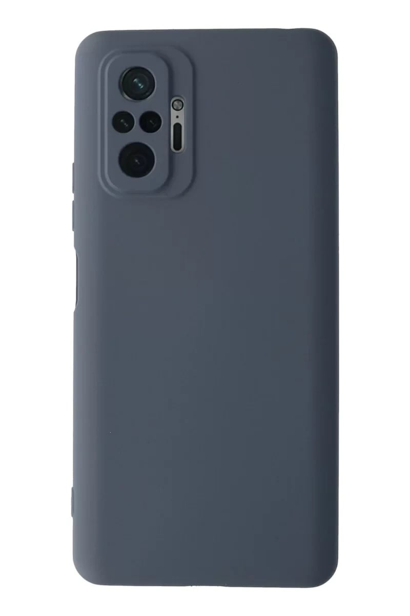 Xiaomi Redmi Note 10 Pro Kılıf Nano içi Kadife Silikon - Gri