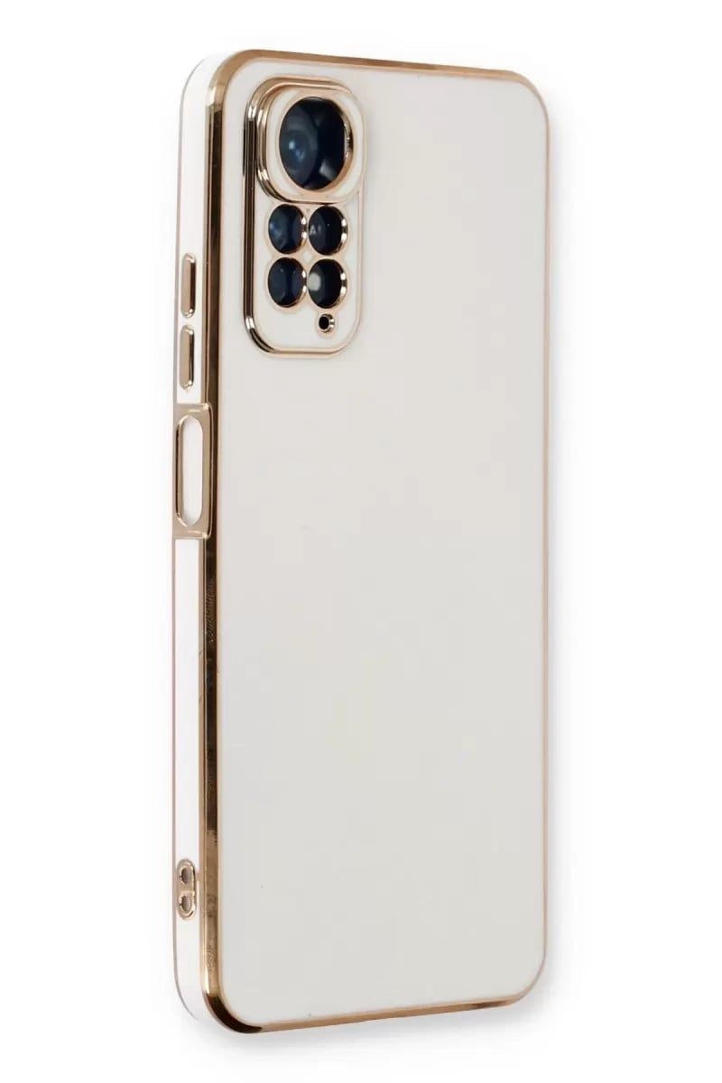 Xiaomi Redmi Note 11 Kılıf Volet Silikon - Beyaz