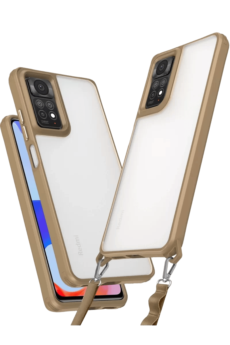 Xiaomi Redmi Note 11 Pro Kılıf Penta Silikon Kılıf - Çöl Titanyum