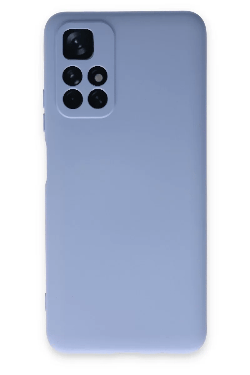 Xiaomi Redmi Note 11T Kılıf Nano içi Kadife Silikon - Lila