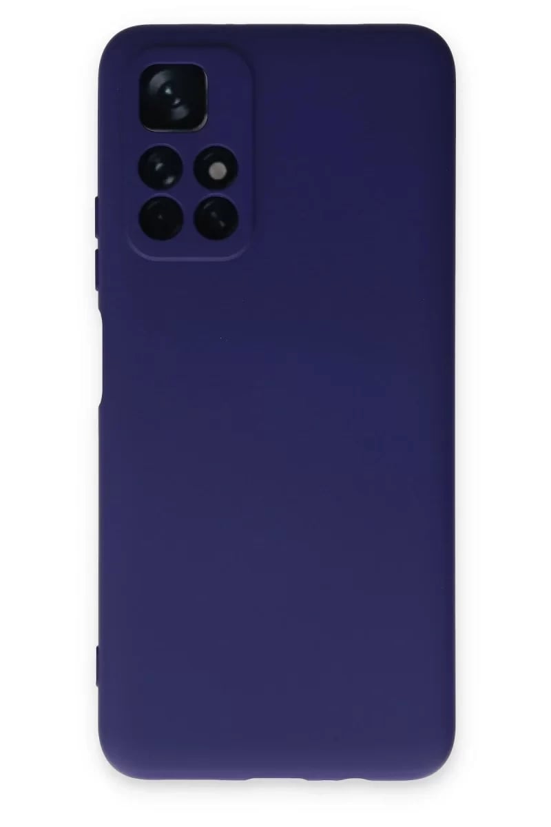 Xiaomi Redmi Note 11T Kılıf Nano içi Kadife Silikon - Mor