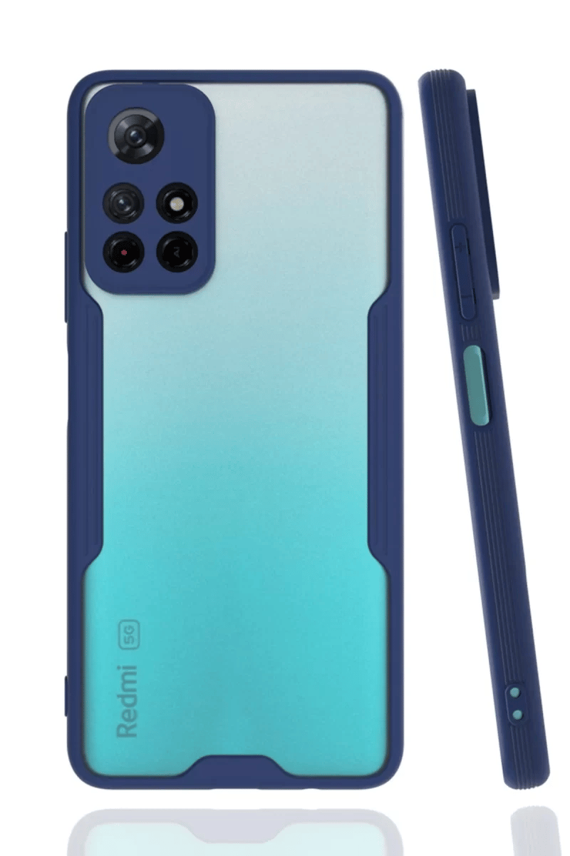 Xiaomi Redmi Note 11T Kılıf Platin Silikon - Lacivert