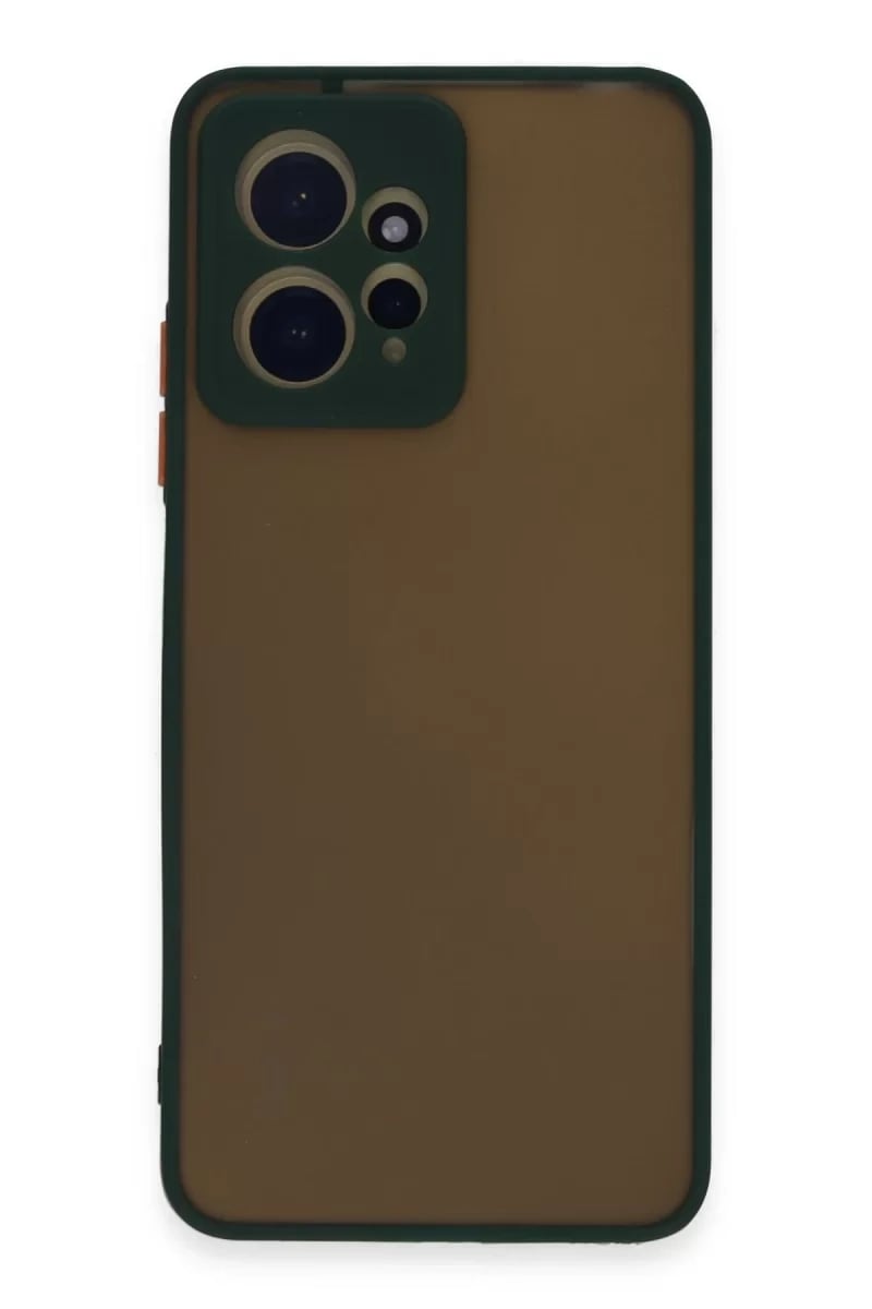 Xiaomi Redmi Note 12 4G Kılıf Montreal Silikon Kapak - Yeşil
