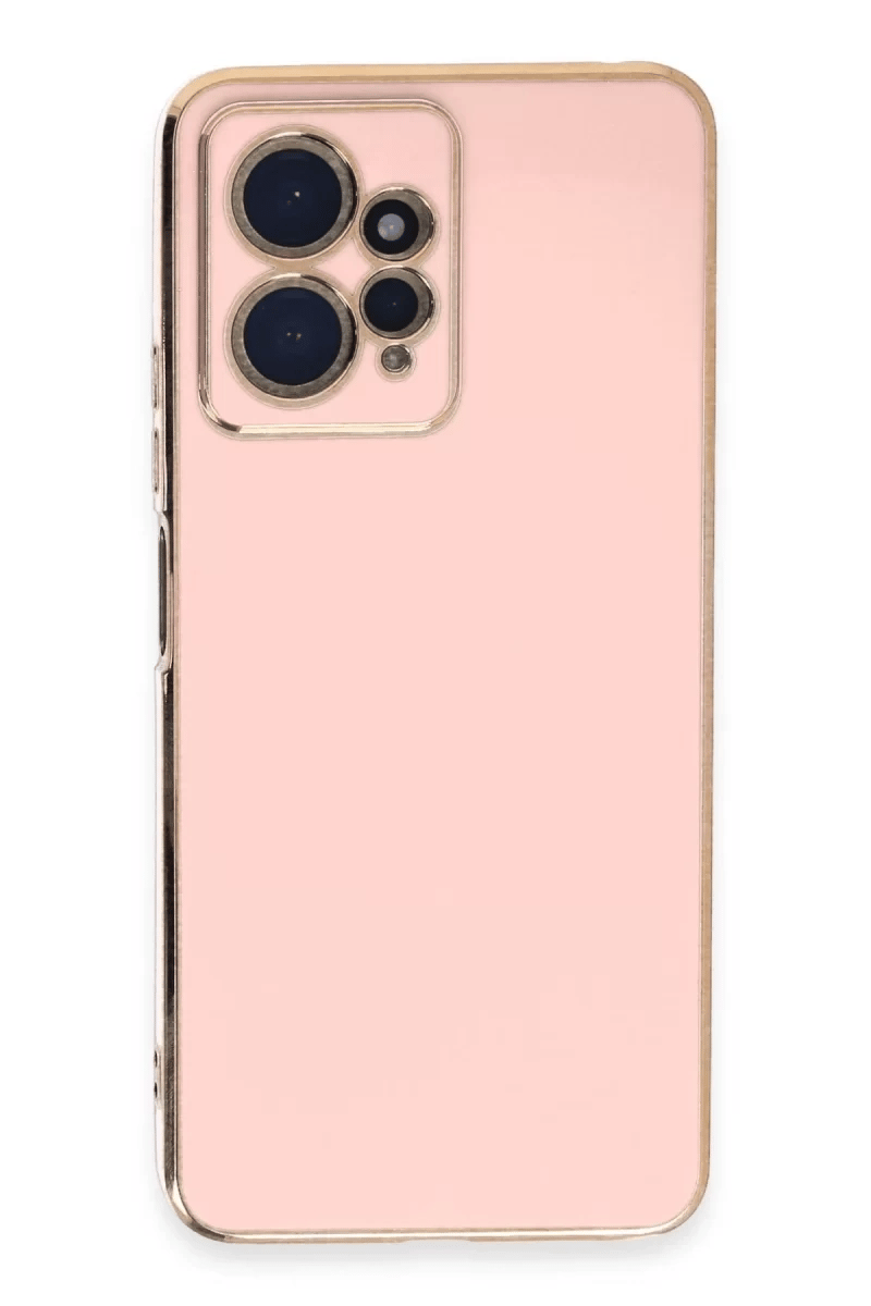 Xiaomi Redmi Note 12 4G Kılıf Volet Silikon - Pembe