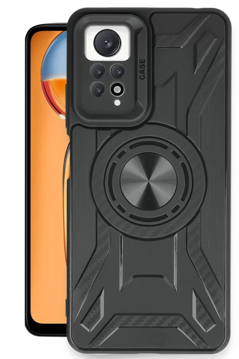 Xiaomi Redmi Note 12 Pro 4G Kılıf Lincoln Silikon - Siyah