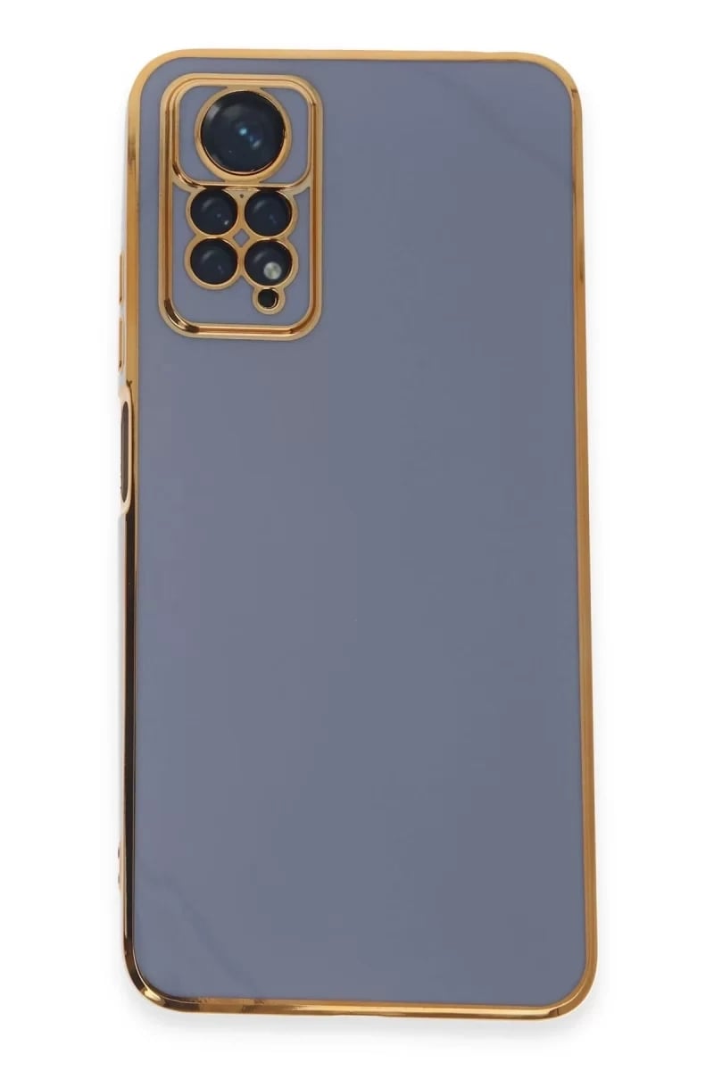 Xiaomi Redmi Note 12 Pro 4G Kılıf Volet Silikon - Mavi