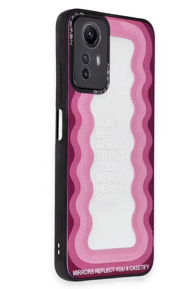 Xiaomi Redmi Note 12 Pro 5G Kılıf Mirror Desenli Kapak - Mirror - 11