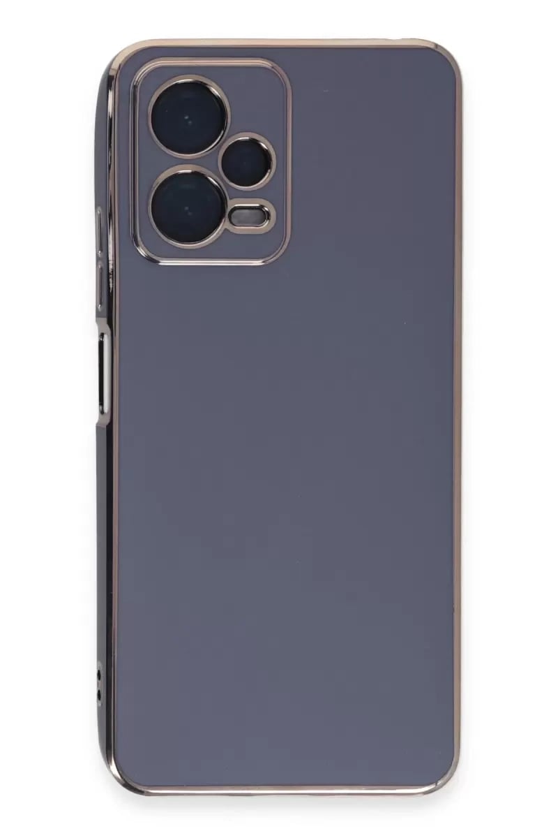 Xiaomi Redmi Note 12 Pro Plus Kılıf Volet Silikon - Mavi