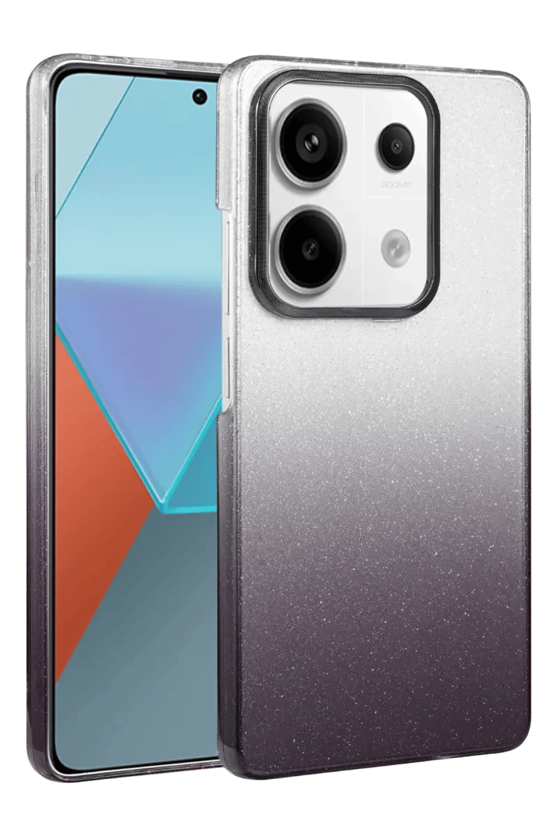 Xiaomi Redmi Note 13 Pro 4G Glossy Kapak - Siyah