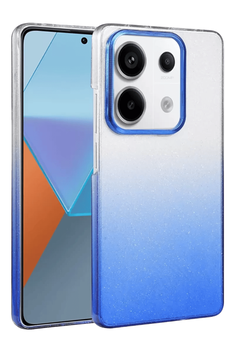 Xiaomi Redmi Note 13 Pro 4G Glossy Kapak - Mavi