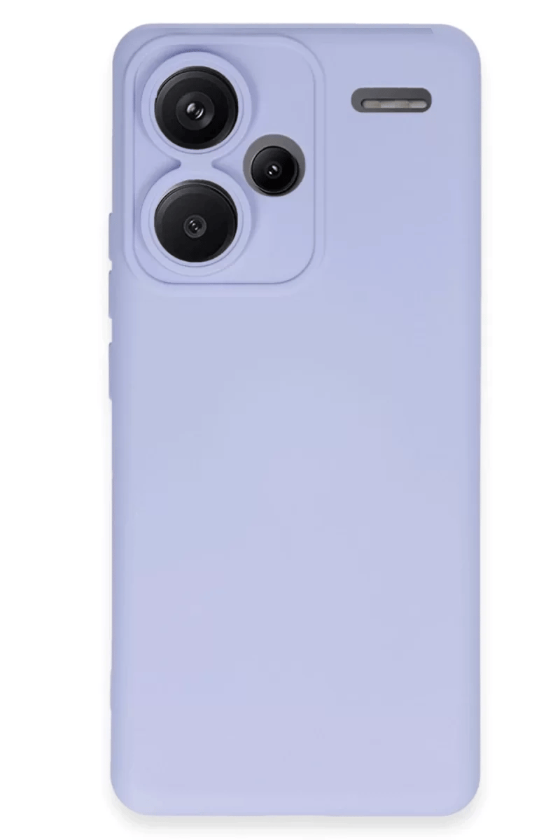 Xiaomi Redmi Note 13 Pro Plus Kılıf Nano içi Kadife Silikon - Lila