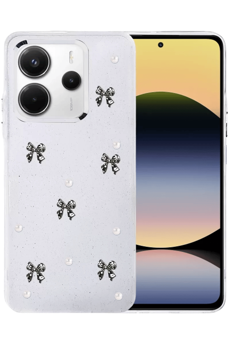 Xiaomi Redmi Note 14 4G Fiyonk Desenli Kapak - Desen 8