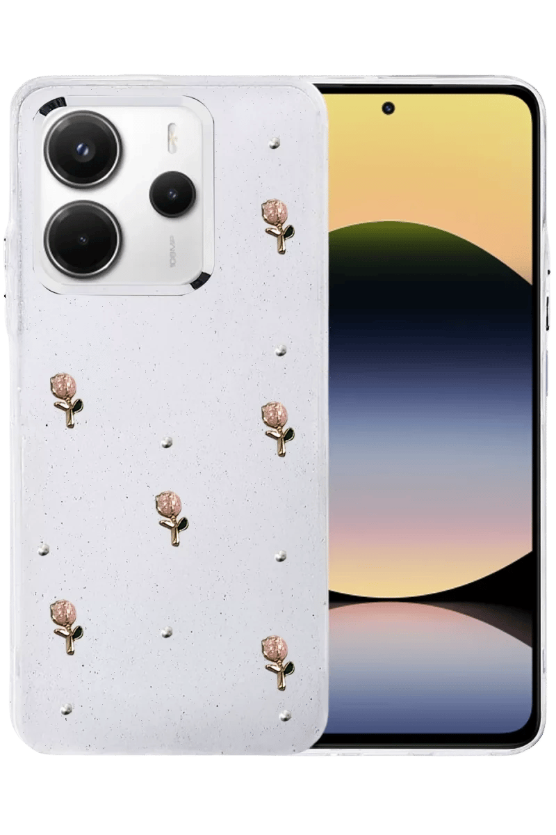 Xiaomi Redmi Note 14 4G Fiyonk Desenli Kapak - Desen 6