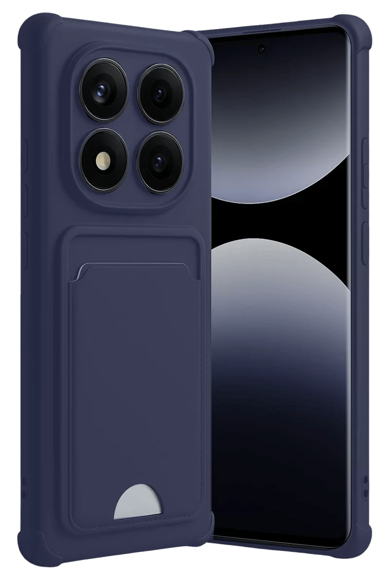 Xiaomi Redmi Note 14 Pro 4G Kelvin Kartvizitli Silikon - Lacivert