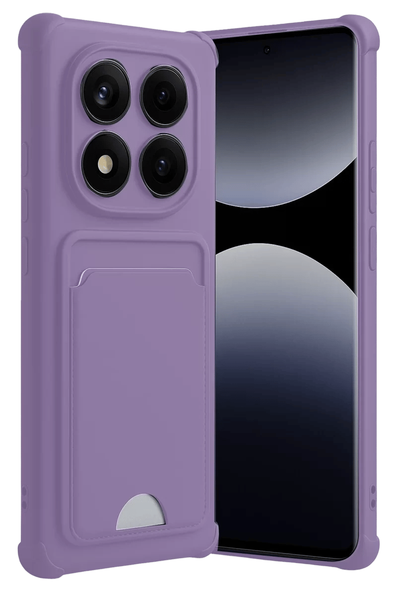 Xiaomi Redmi Note 14 Pro 5G Kelvin Kartvizitli Silikon - Lila