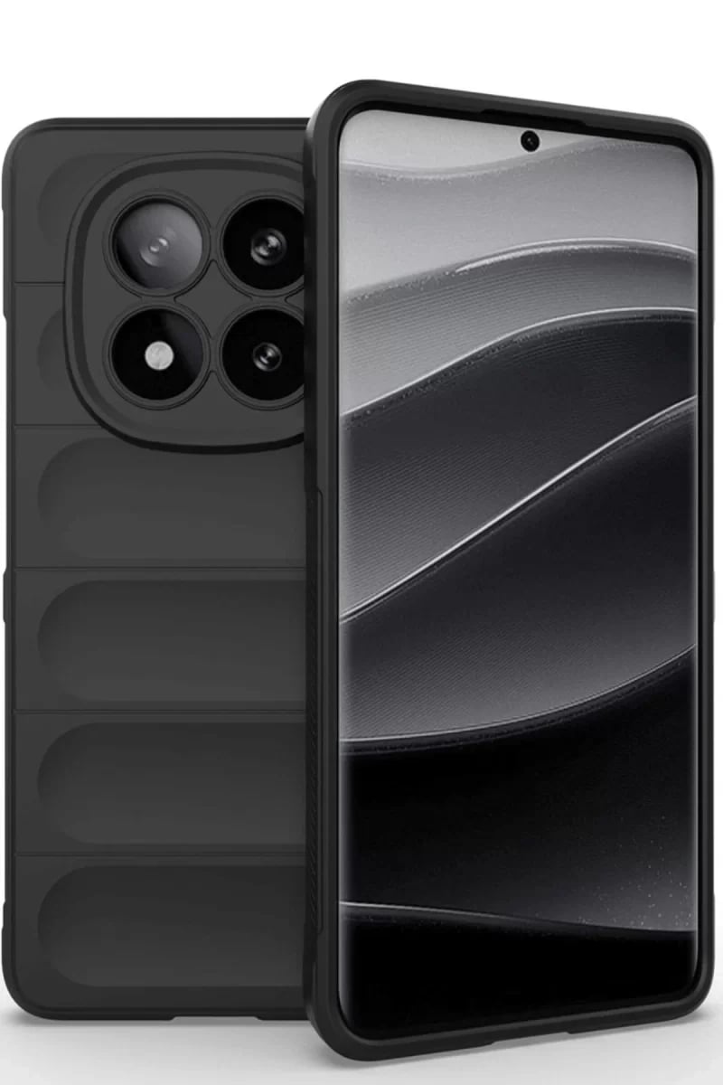 Xiaomi Redmi Note 14 Pro 5G Kılıf Optimum Silikon - Siyah