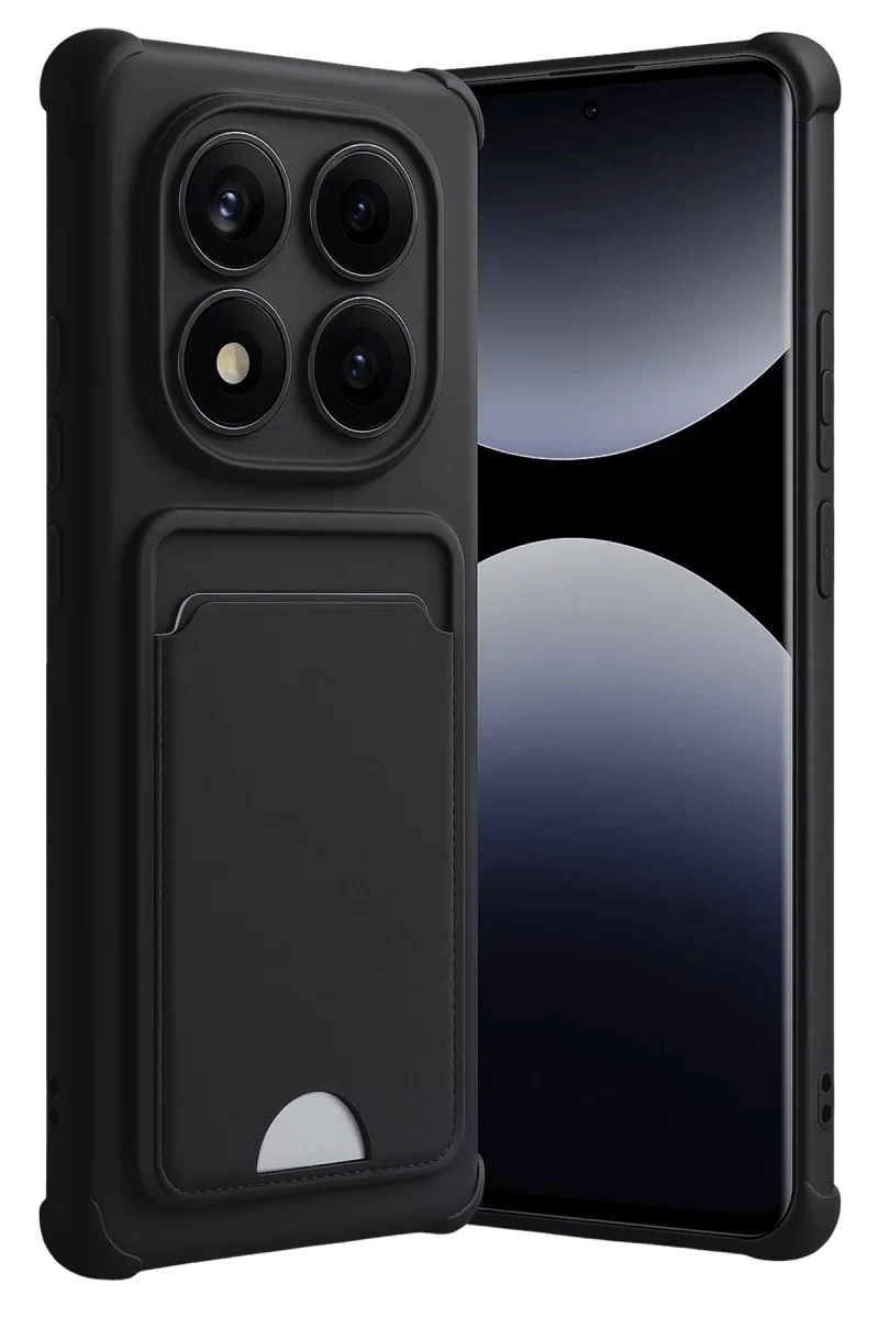 Xiaomi Redmi Note 14 Pro Plus Kelvin Kartvizitli Silikon - Siyah
