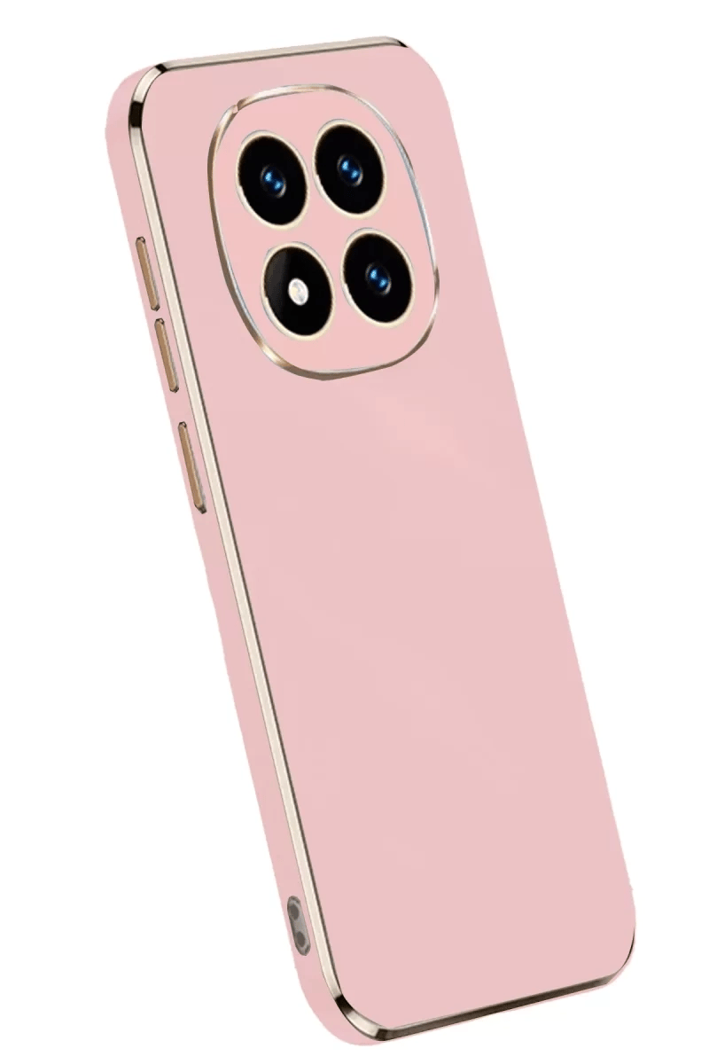 Xiaomi Redmi Note 14 Pro Plus Kılıf Volet Silikon - Pembe