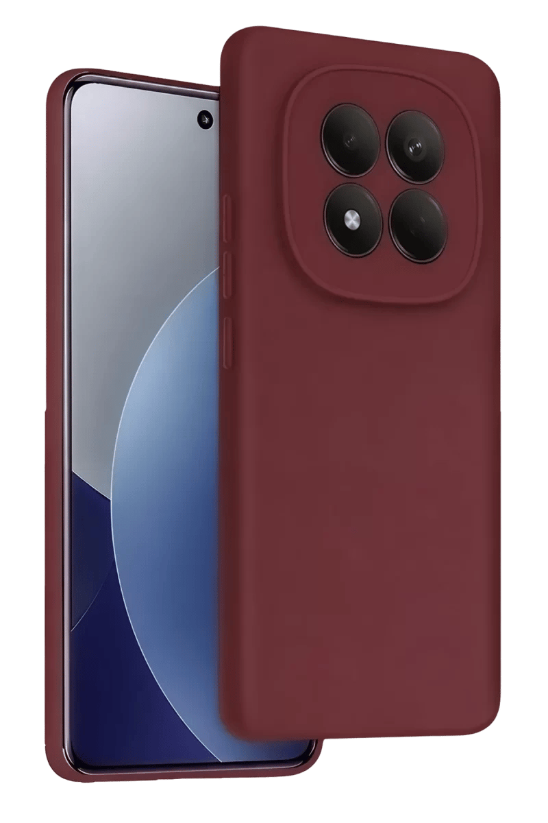 Xiaomi Redmi Note 15 Pro 4G First Silikon - Bordo