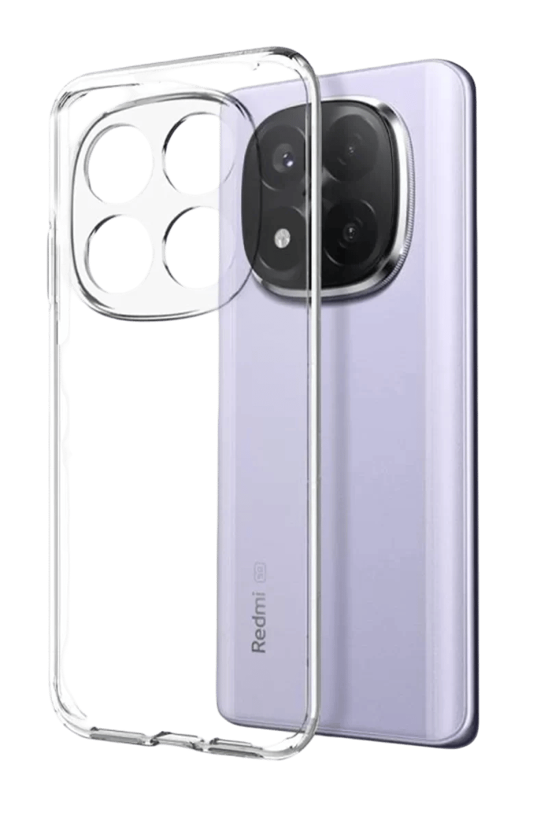 Xiaomi Redmi Note 15 Pro Plus 5G Lüx Şeffaf Silikon - Şeffaf