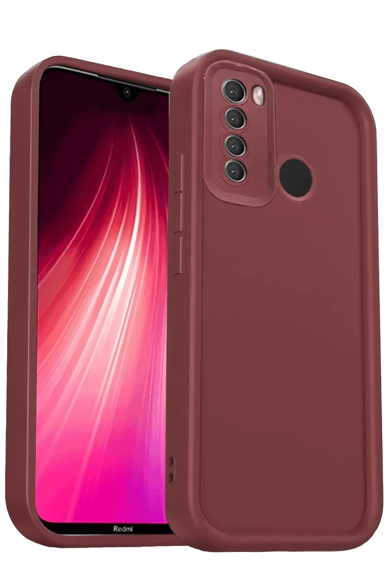 Xiaomi Redmi Note 8 Kılıf Viera Silikon - Bordo