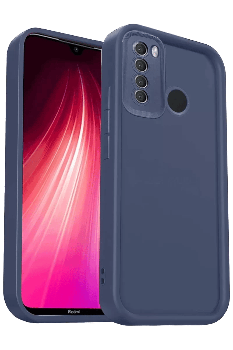 Xiaomi Redmi Note 8 Kılıf Viera Silikon - Lacivert