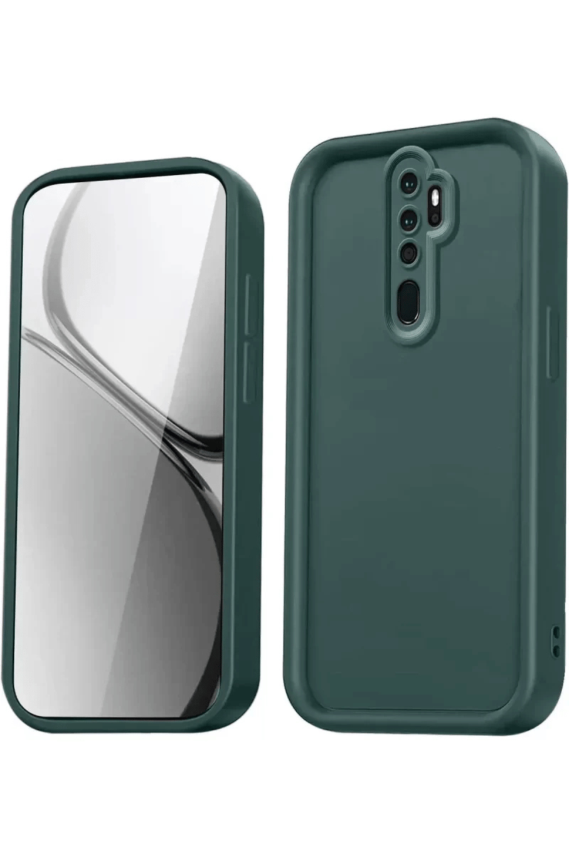 Xiaomi Redmi Note 8 Pro Kılıf Viera Silikon - Koyu Yeşil