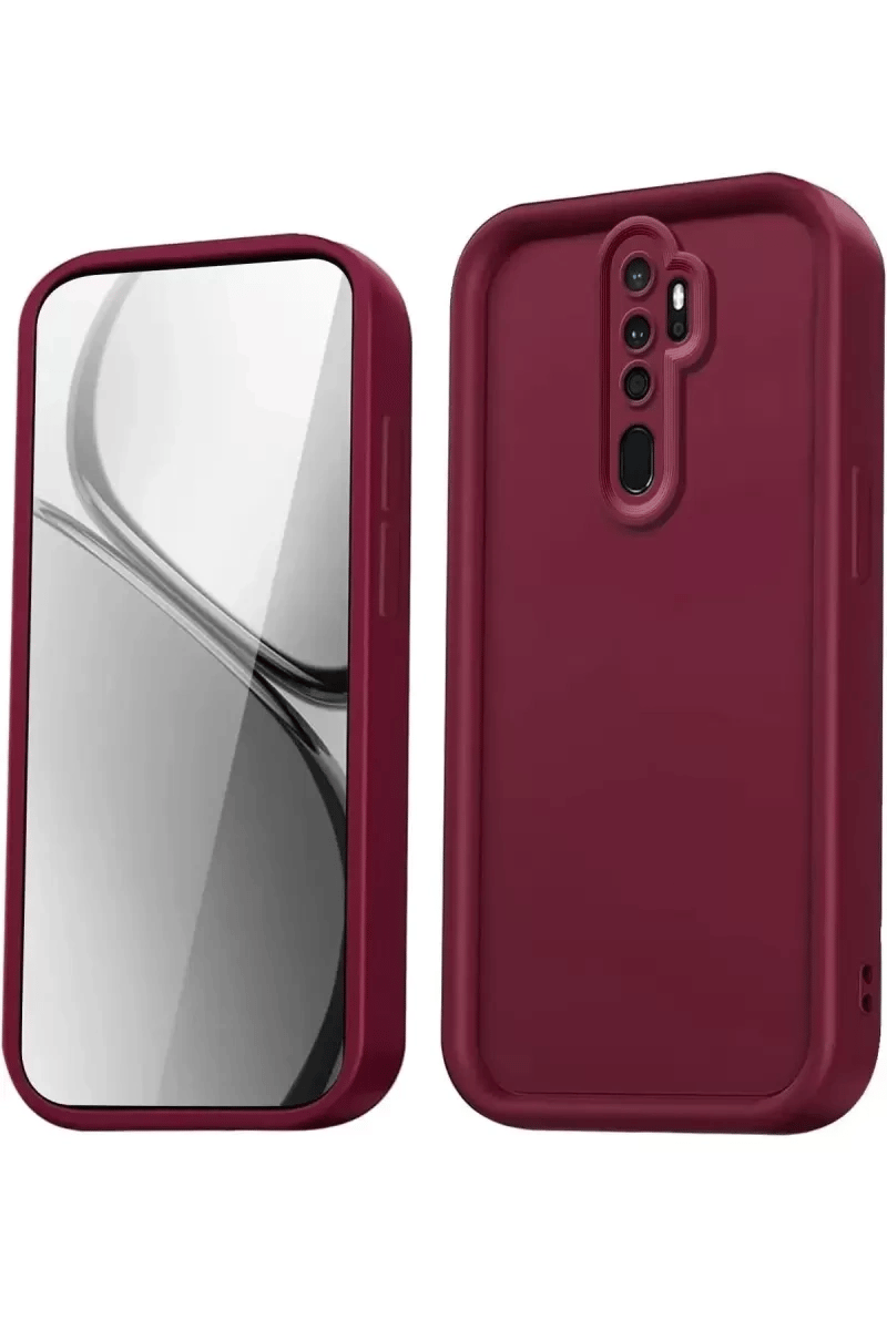 Xiaomi Redmi Note 8 Pro Kılıf Viera Silikon - Bordo