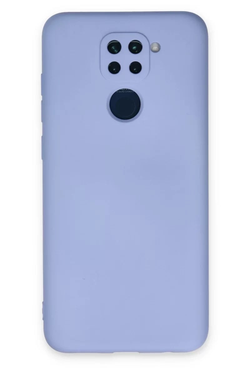 Xiaomi Redmi Note 9 Kılıf Nano içi Kadife Silikon - Lila