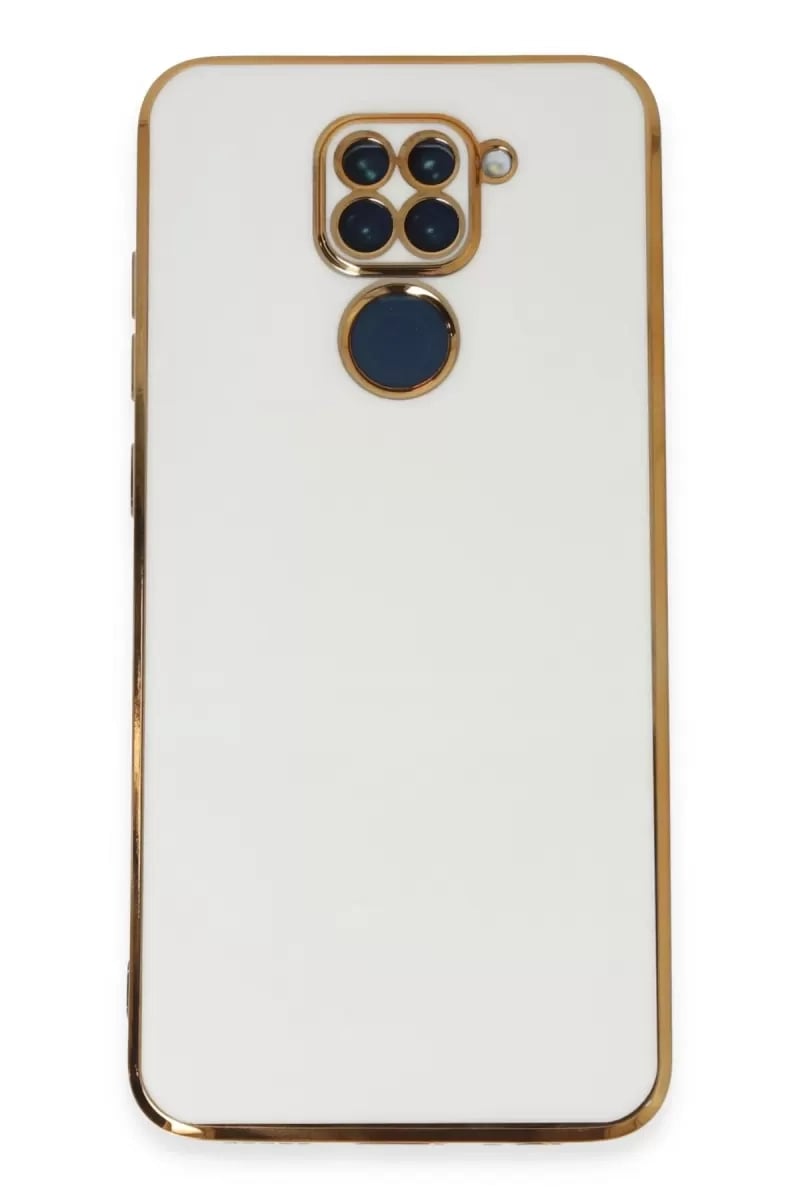 Xiaomi Redmi Note 9 Kılıf Volet Silikon - Beyaz