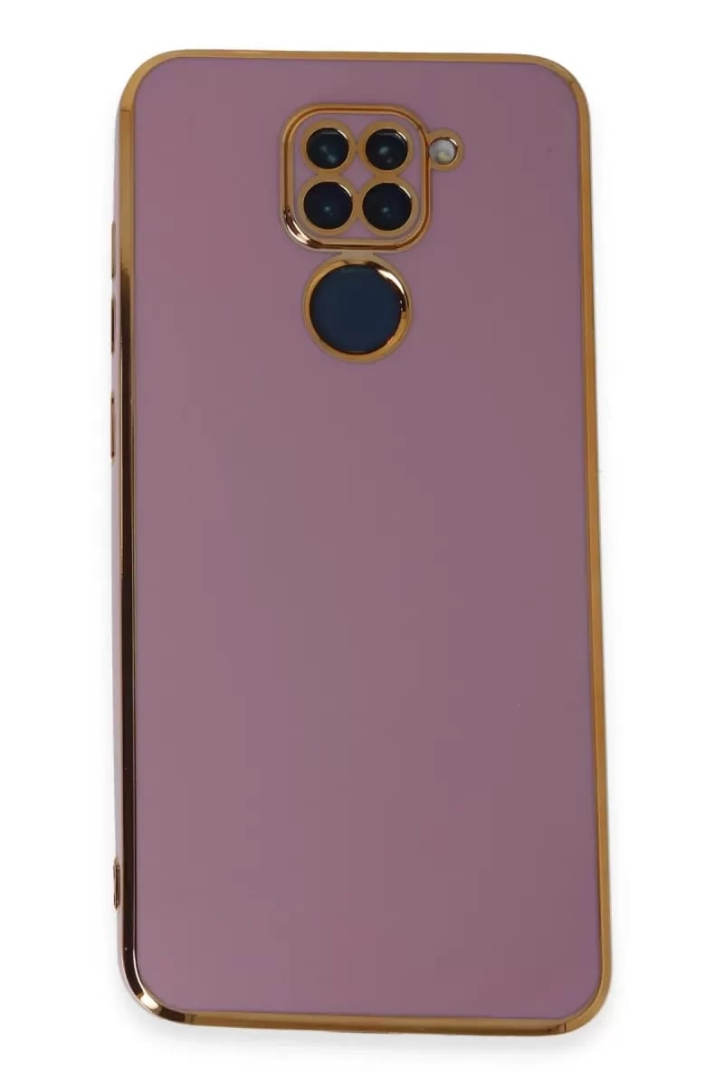 Xiaomi Redmi Note 9 Kılıf Volet Silikon - Mor