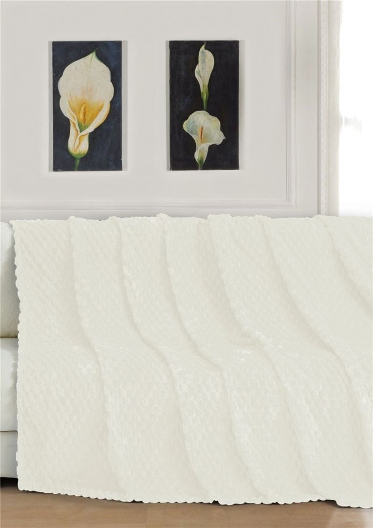 TAVŞAN TÜYÜ DAMA DESEN KOLTUK ÖRTÜSÜ| 180 X 220 CM