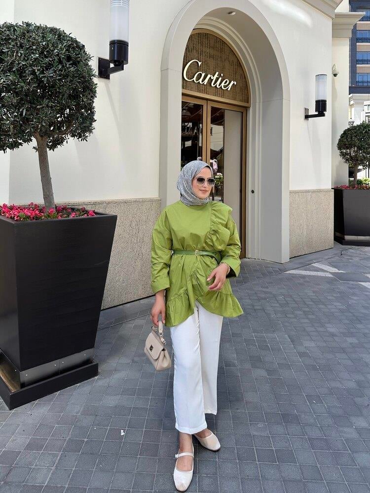 Maysa Gömlek | Yeşil
