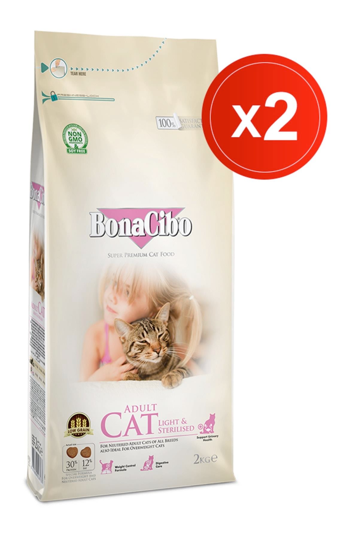 Adult Cat Light-sterilised 2 Kg X 2 Li - Kısırlaştırılmış Kediler Için Yetişkin Kedi Maması