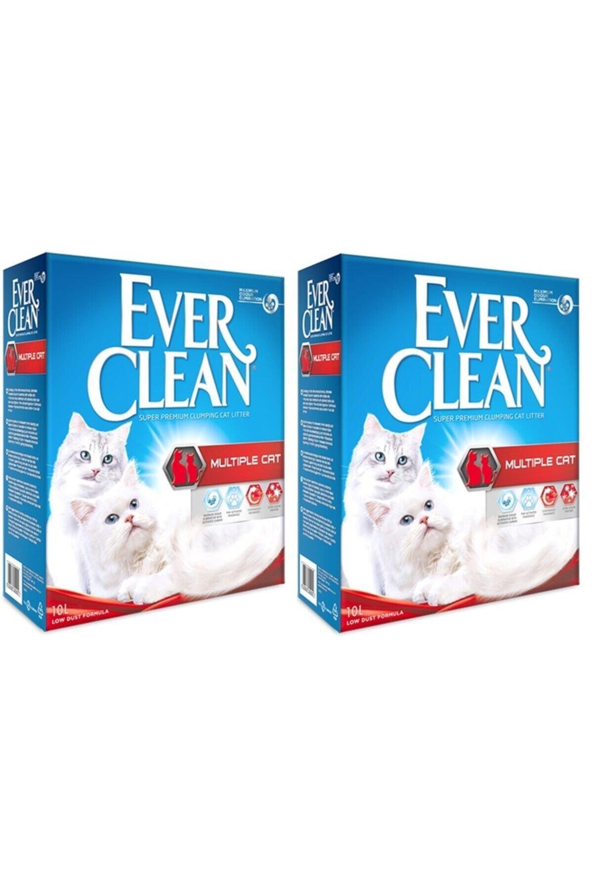 Multiple Cat Çoklu Kullanıma Uygun Kedi Kumu 10 L (2 ADET)