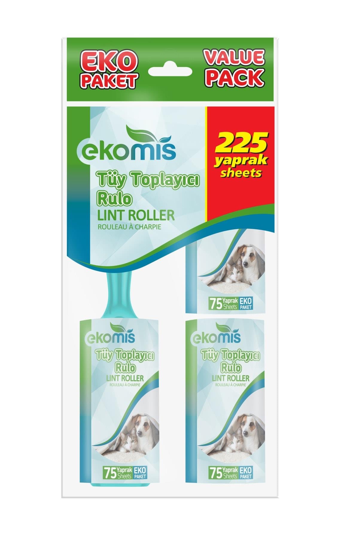 Tüy Toplayıcı Rulo Eko Paket 225'Lİ
