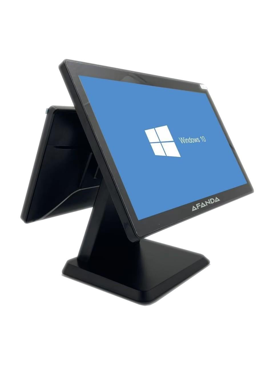 Afanda AF-1703 Dual Pos Terminal çift ekran dokunmatik bilgisayar