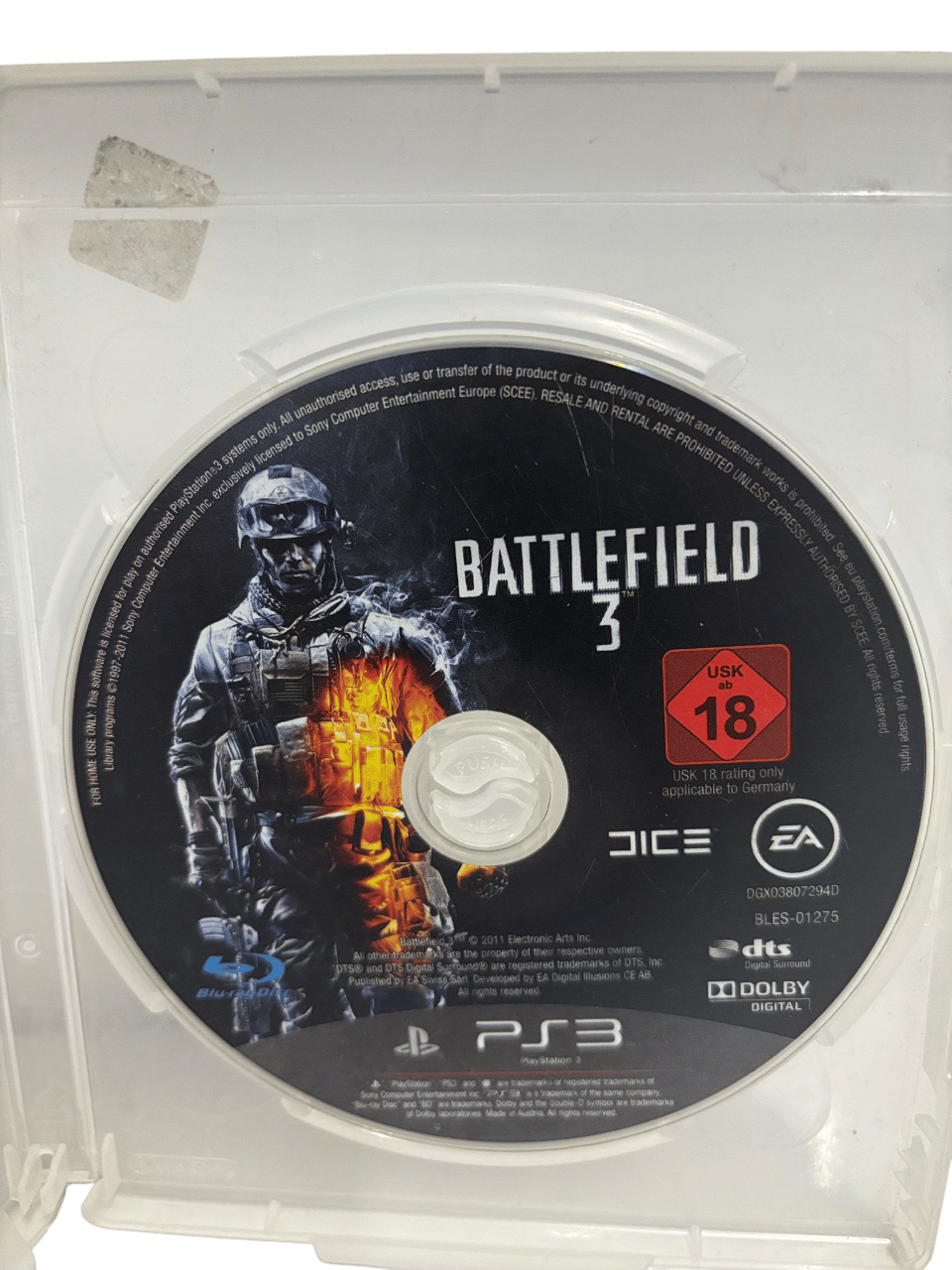 ps3 battlefield3 2.el oyun temiz