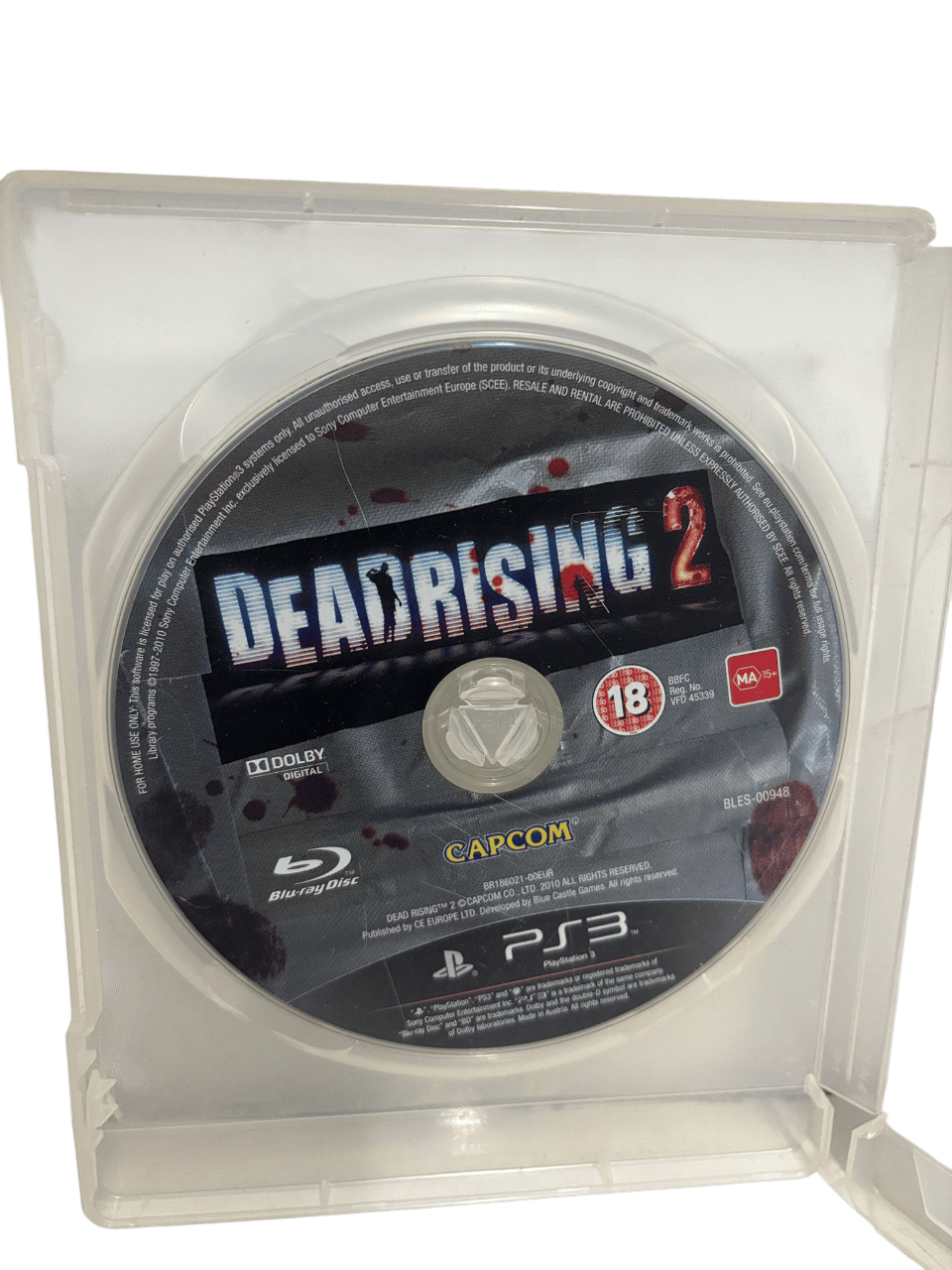 ps3 deadrising2 2.el oyun temiz