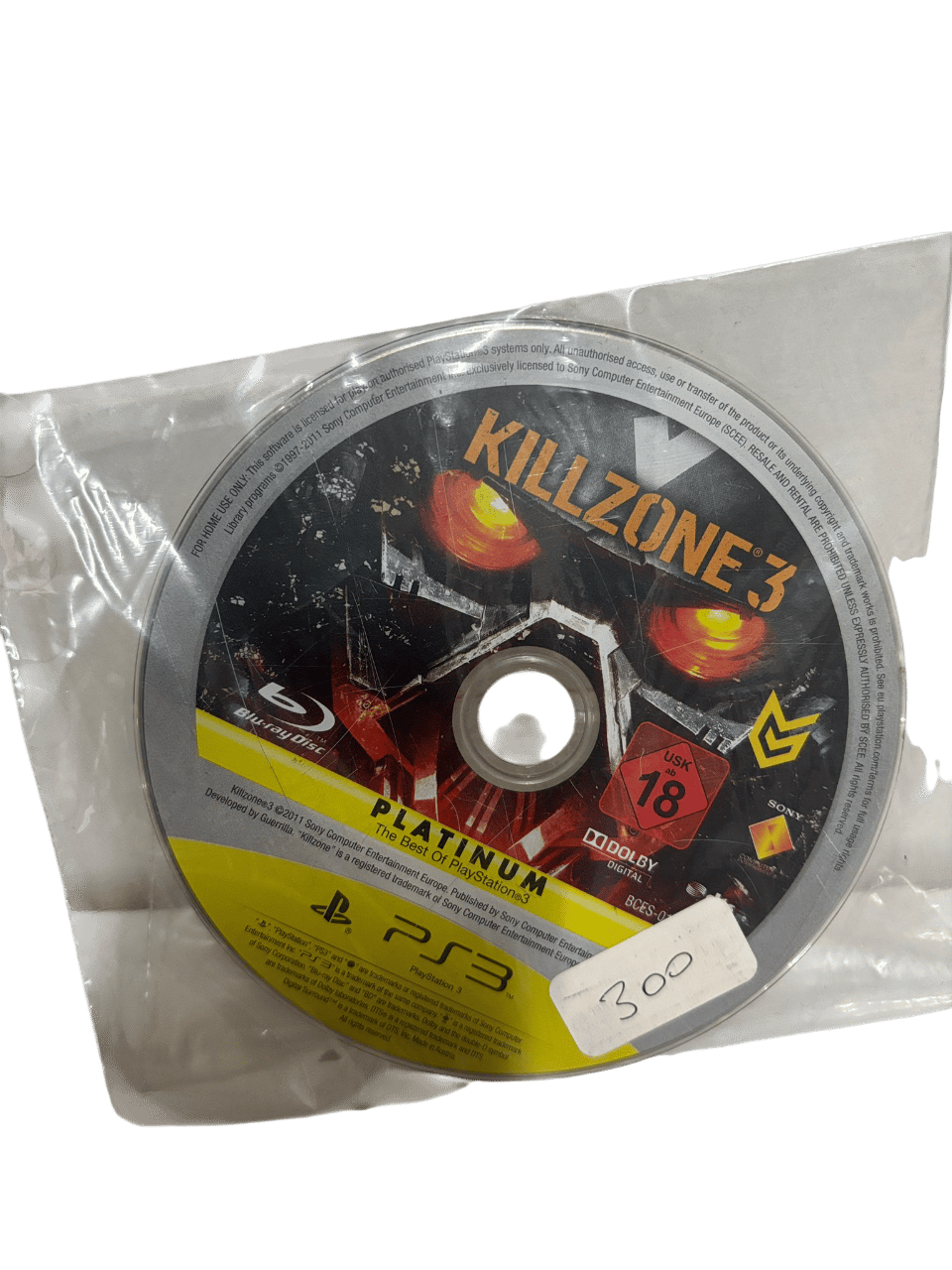 ps3 kilzone3 2.el oyun temiz