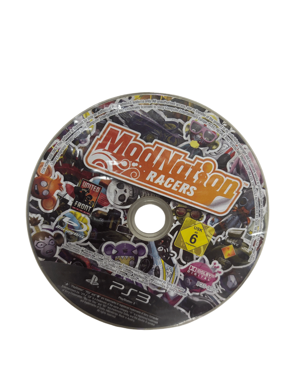 ps3 modnation racers 2.el oyun temiz