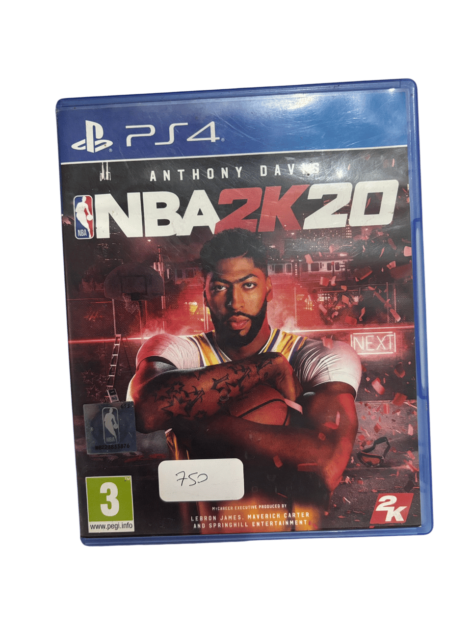 ps4 nba2k20 2.el oyun temiz