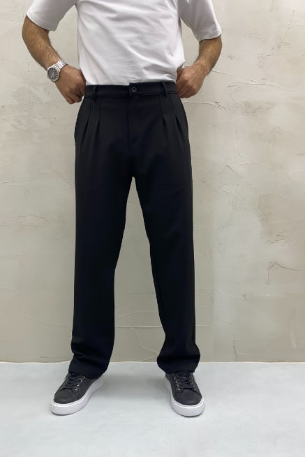 Kışlık Baggy Pantolon Siyah