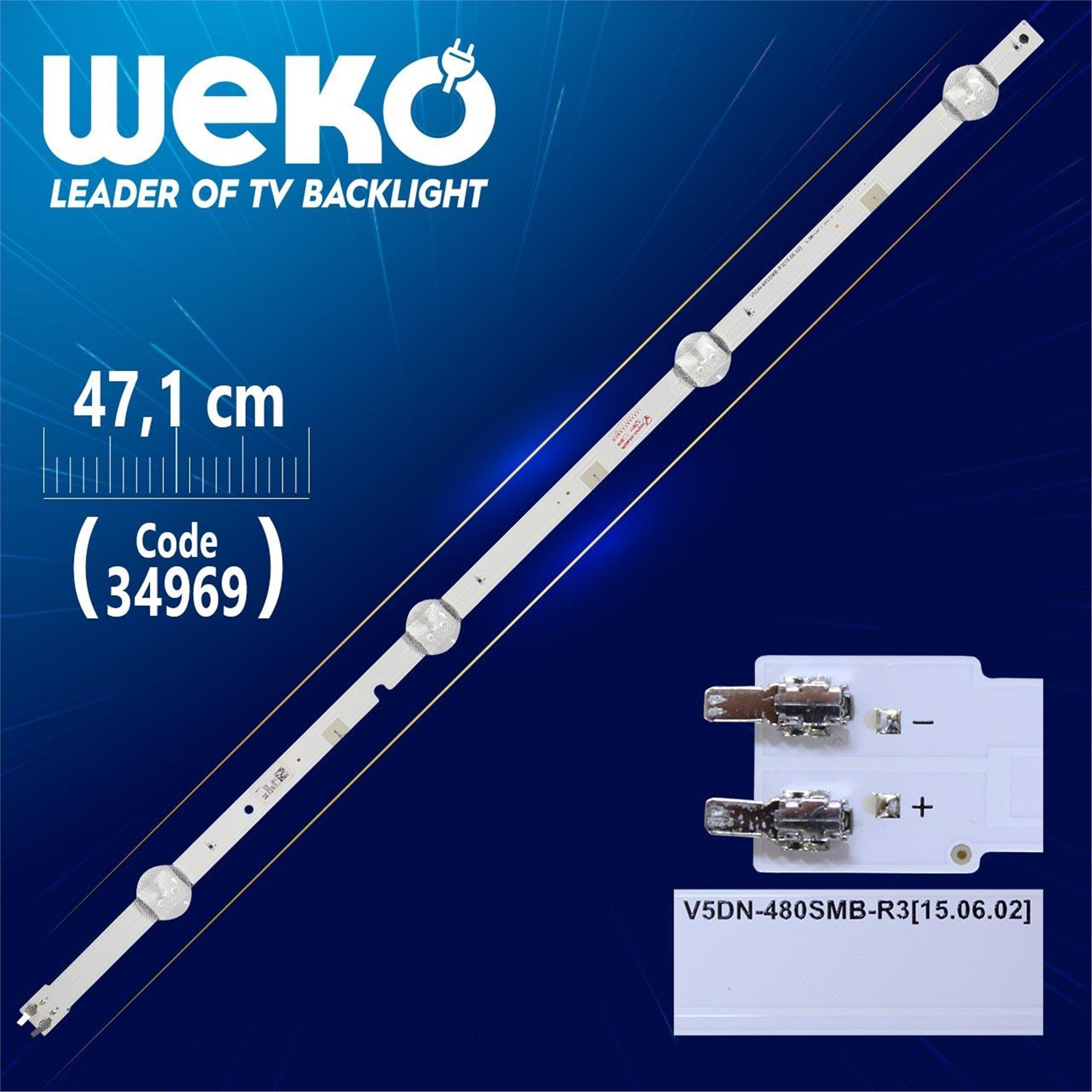 Weko 2015 SVS48 FCOM FHD DOE A RIGHT REV1.2 - V5DN-480SMB-R3 - 47.1 Cm 4 Ledli - WK-785 Led Tv Bar - Tv Led Bar