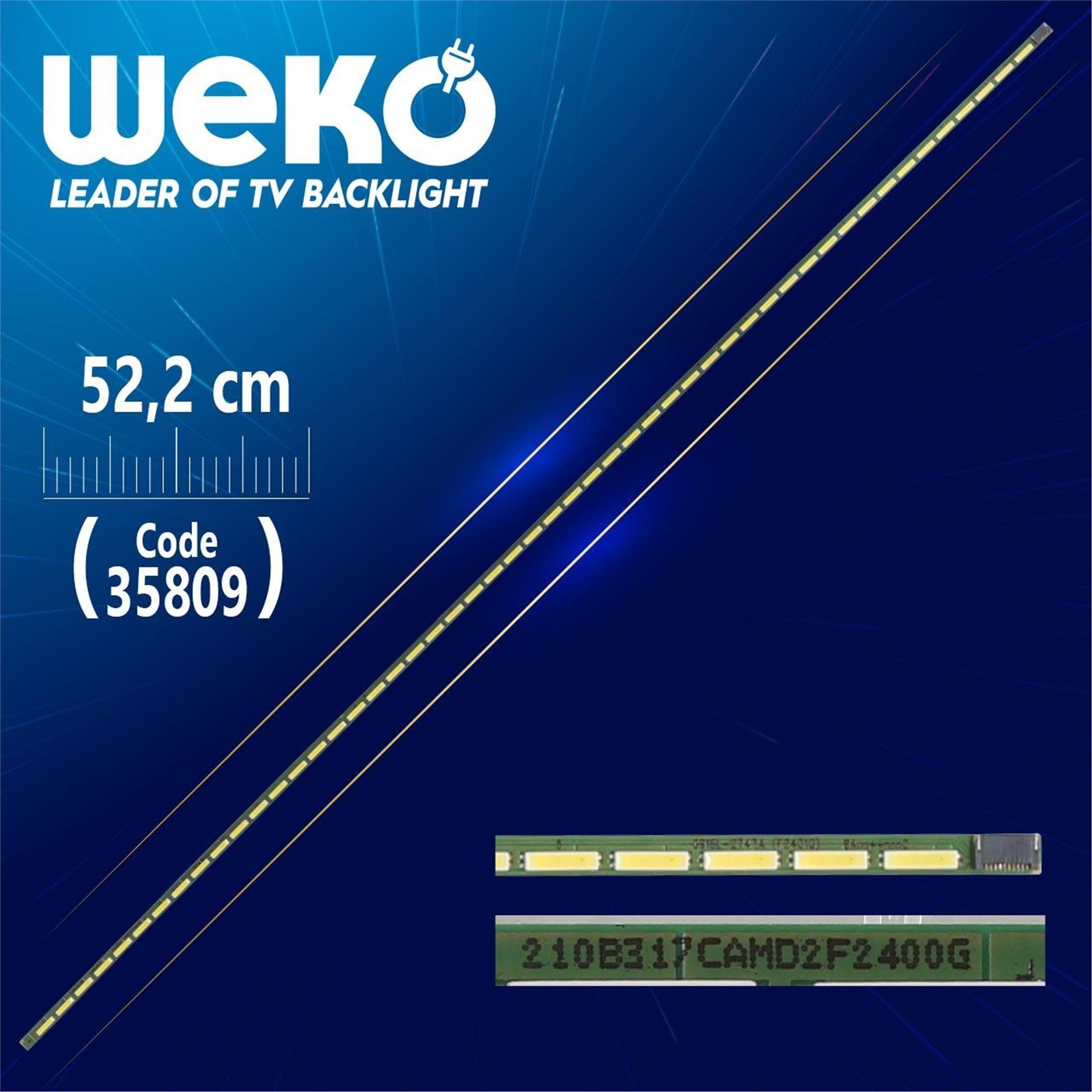Weko 230RUJ REV0.3-6916L-2747A, 4JC343JH, YJC244J1 210B317CAMD2F2400G Tv Led Bar - Tv Led Bar