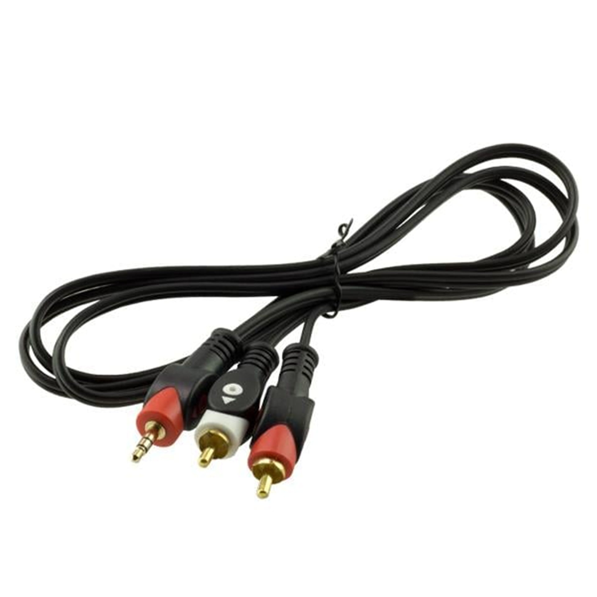 Powermaster 2RCA-3.5 Mm Stereo Erkek 1.5 Metre Kablo - RCA-Ses Kabloları