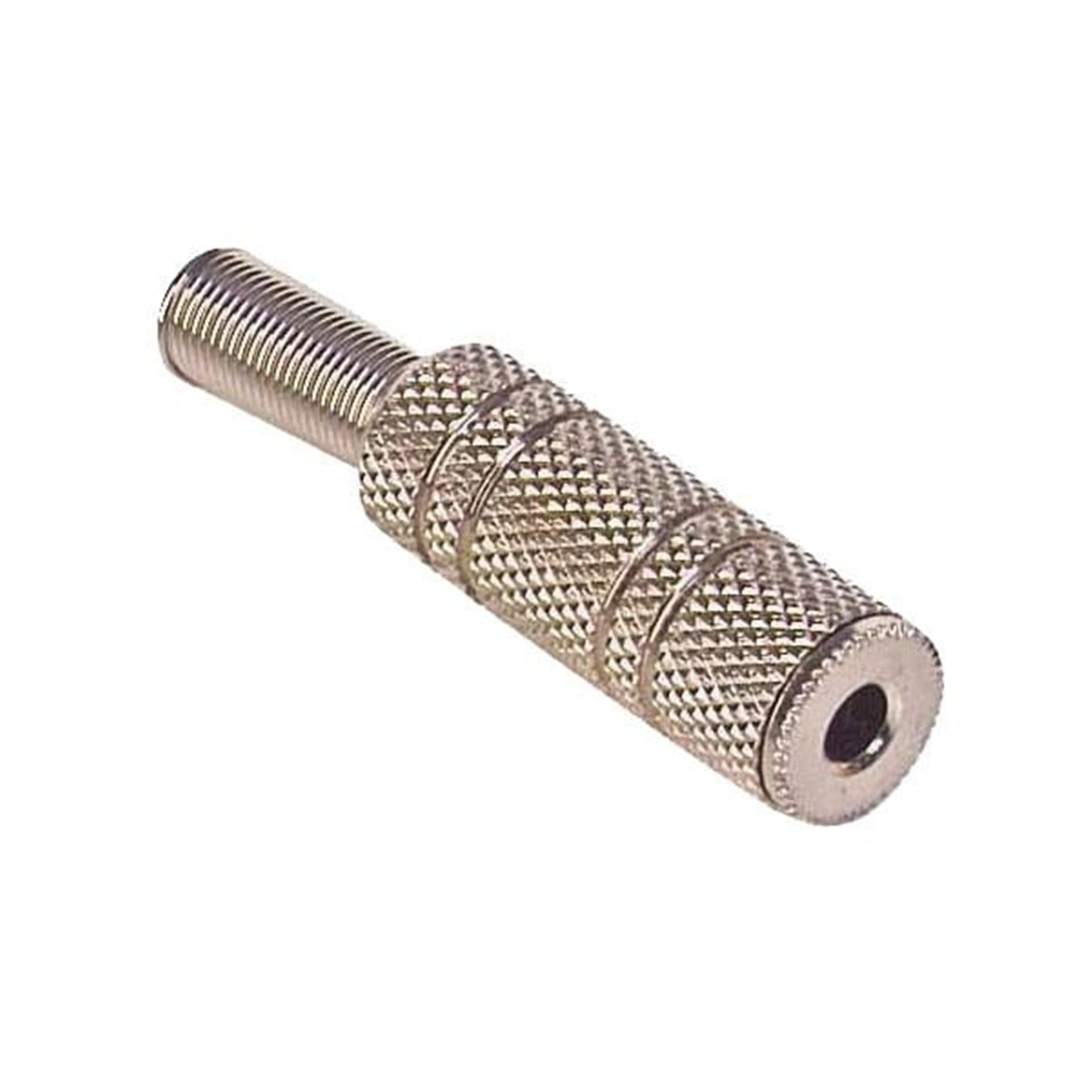 Elektromer 3.5 Mm Stereo Dişi Metal Uzatma Jack - Fiş - Jack - Şase