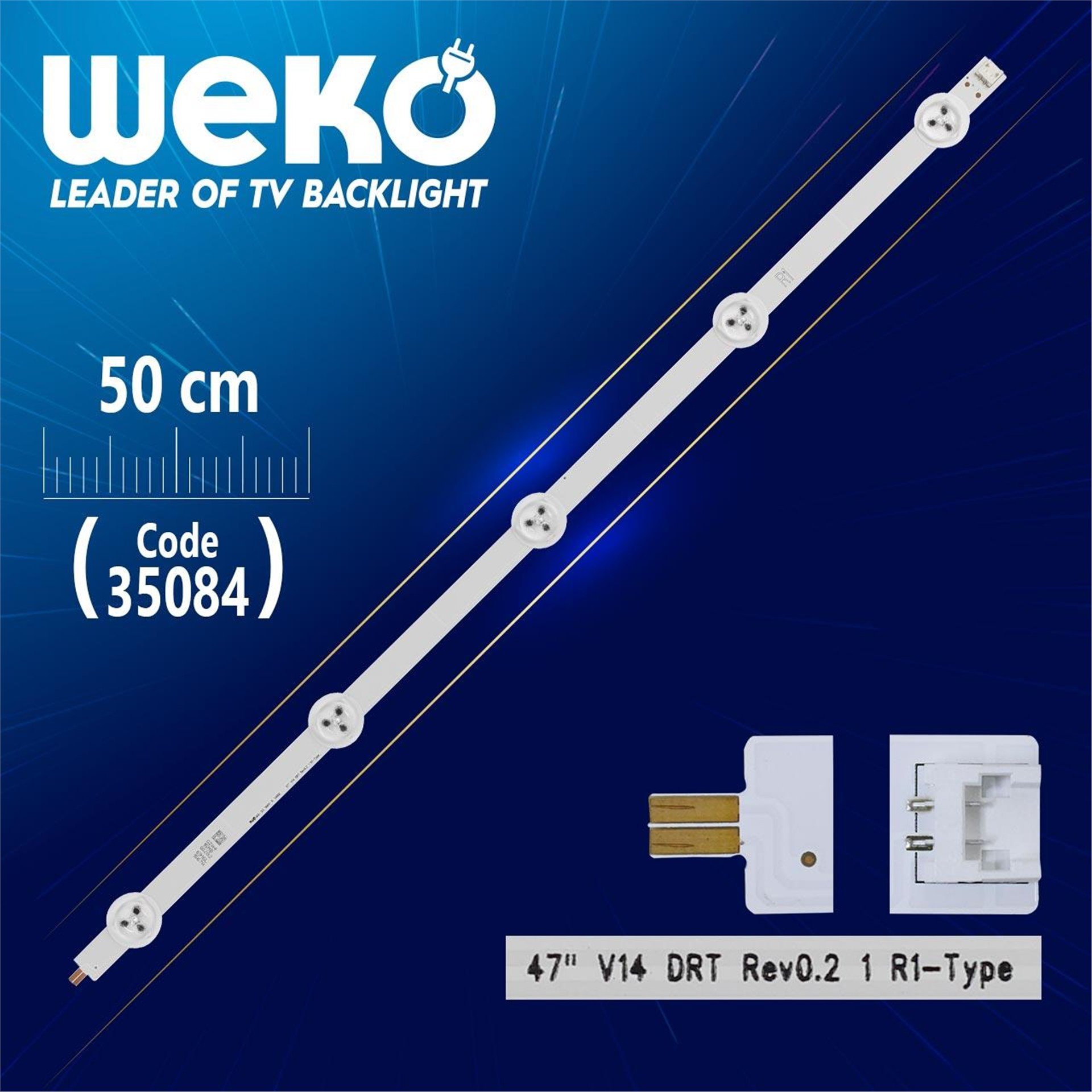 Weko 47''  V14 DRT REV0.2 1 R1 - TYPE - ( 50 Cm ) - 5 Ledli - ( WK-841 ) Tv Led Bar - Tv Led Bar