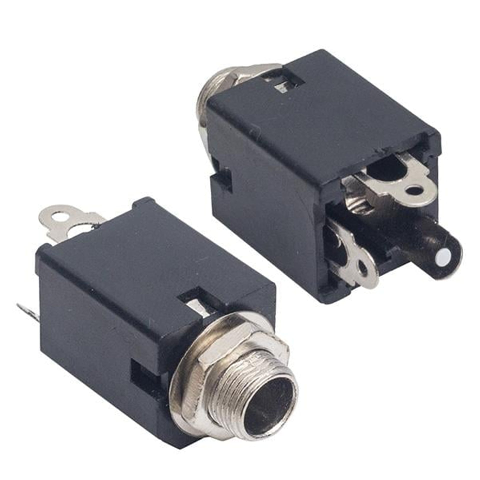 Powermaster 6.3MM Gitar Jack Şase Stereo Dik - Fiş - Jack - Şase